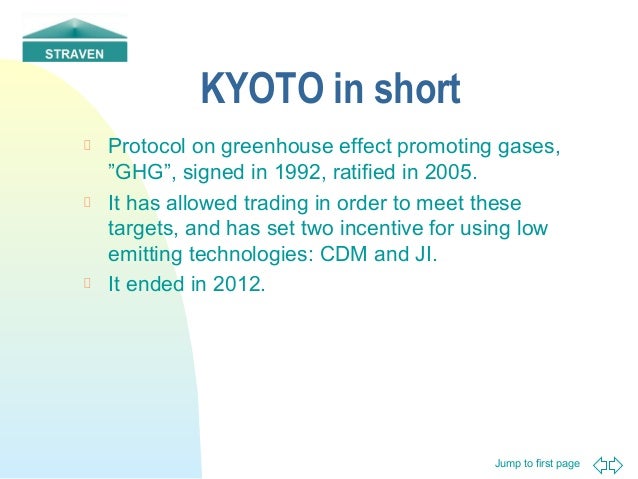 Emission trading system kyoto protocol