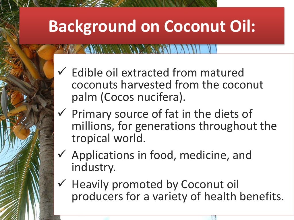 Coconut Oil Presentation