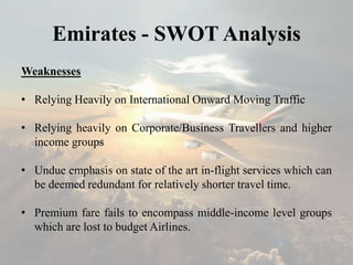 Comprehensive Marketing Presentation on Emirates Airlines