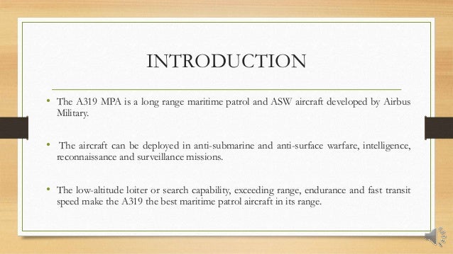 Airbus A319 MPA - Wonder Technology for Maritime Patrol - Securing The Seas        Airbus A319 MPA - Wonder Technology for Maritime Patrol - Securing The Seas