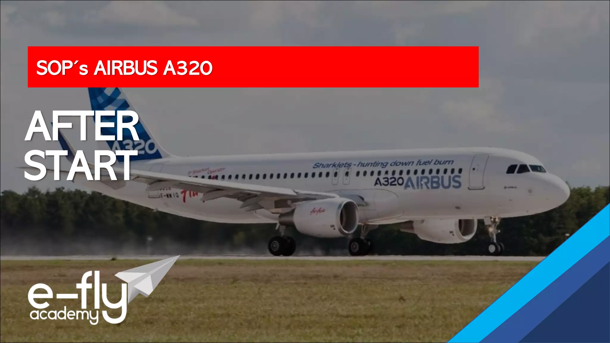 SOP´s AIRBUS A320
AFTER
START
 