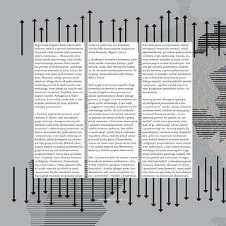 biegł trzema drogami; każda odpowiadała        struktury społecznej, tzn. brakowało          która była oparta na rozpozna...