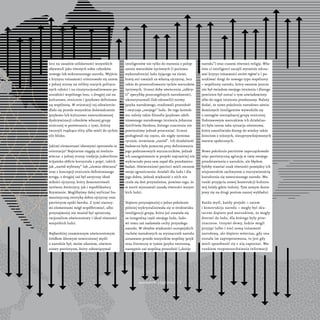 lecz na zasadzie solidarności wszystkich       inteligentów nie tylko do starania o polep-   narodu”) oraz czasem również ...