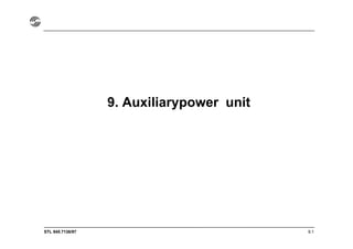 STL 945.7136/97
9. Auxiliarypower unit
9.1
 