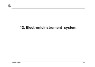 STL 945.7136/97 12.1
12. Electronicinstrument system
 