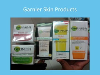 Garnier Skin Products

 