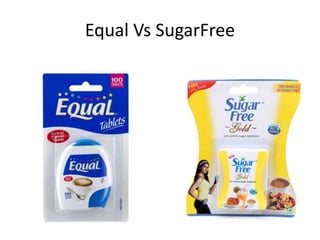 Equal Vs SugarFree

 