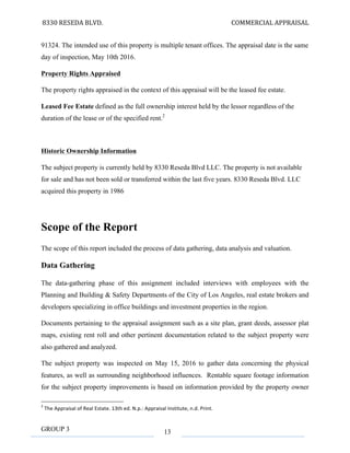 A closer look at Industrial Building Appraisal Calculation