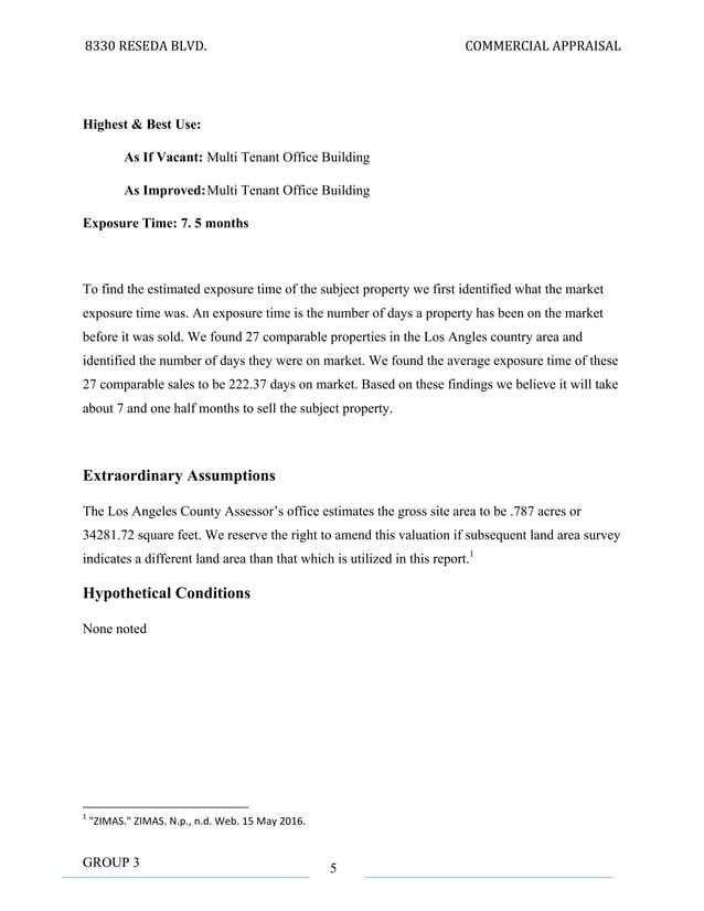 Image showcasing Commercial Building Appraisal | PDF | Real Estate Industry | Industries