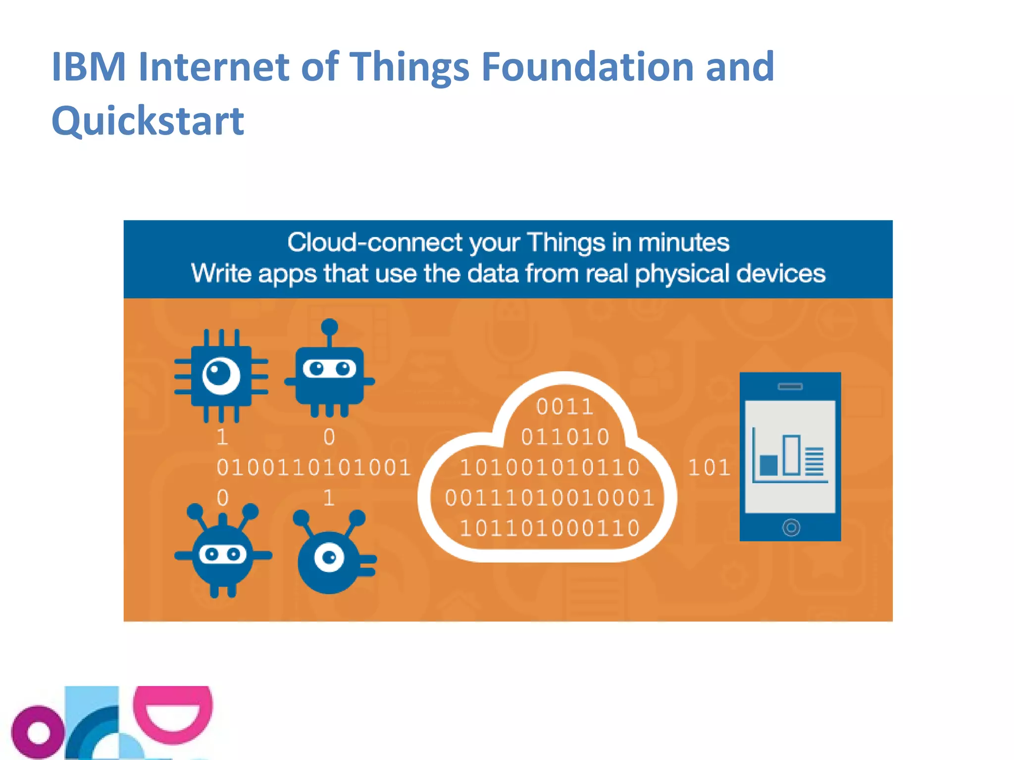 IBM Internet of Things Foundation and 
Quickstart 
 