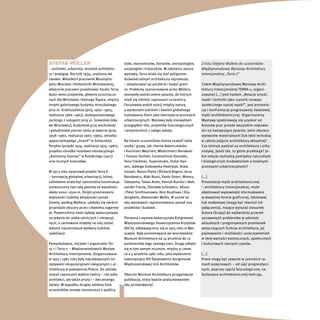 Stefan Müller                                   stów, ekonomistów, literatów, antropologów,    Z listu Stefana Müllera do ...