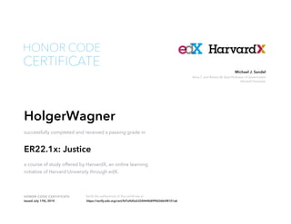 Harvard Certificate | PPT