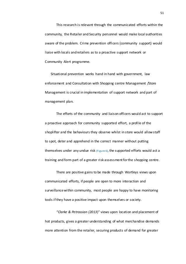 Shrinkage Research Project C00140713