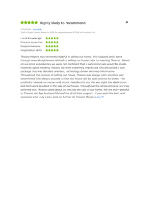 Theano Zillow Review