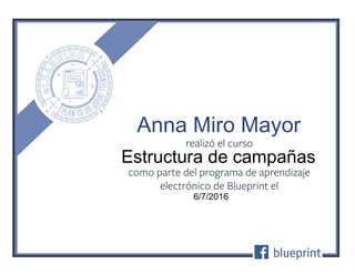 Estructura de campañas
6/7/2016
Anna Miro Mayor
 