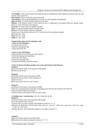 Computer Numerical Control CNC - Computer Numerical Control CNC Milling And Turning For Machining Process In Xintai Indonesia 5 320 