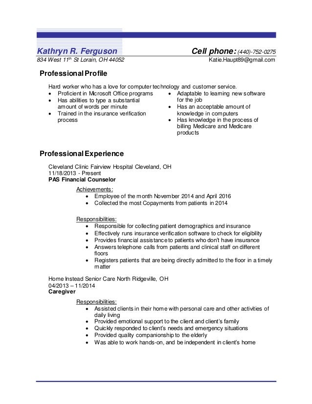 Cleveland Clinic Home Care Billing