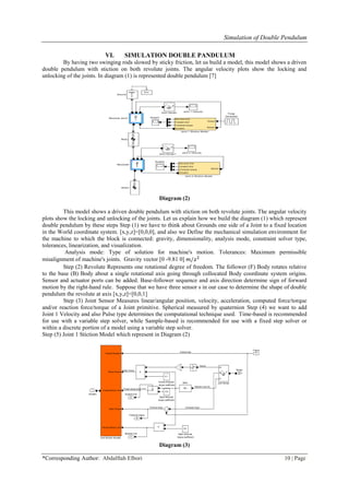 Simulation of Double Pendulum | PDF