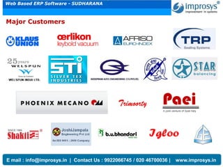 Improsys-ERP Features | PDF