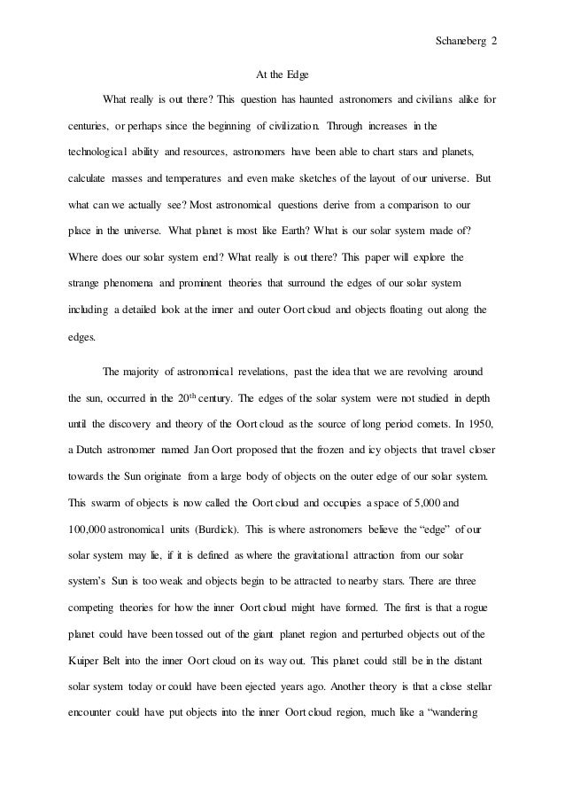 Astro Research Paper