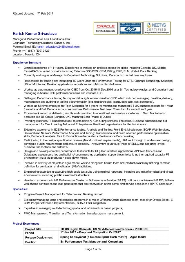 what should come first on a resume