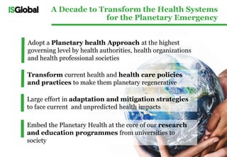 Josep Antó: Human and Planetary Health Go Together | PDF
