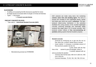 Sem 2 Building Construction Project 1 | PPTX