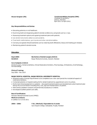 Dr Saira CV DOCX