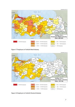 Figure 1.7 Employees in Turkish Metal Industry




Figure 1.8 Employees in Turkish Chemical Industry




                                                    7
 
