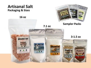 Artisanal Salt
Packaging & Sizes
16 oz
7.1 oz
3-1.5 oz
Sampler Packs
 
