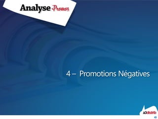 4 –Promotions Négatives 43 
 