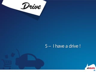 5 –I have a drive ! 
49 
 