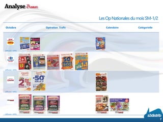 Les Op Nationales du mois SM-1/2 
Octobre 
Opération Trafic 
Calendaire 
Catégorielle 
(diffusion+60%) 
(diffusion +60%) 
(diffusion +60%) 
(diffusion +60%) 
7 
 