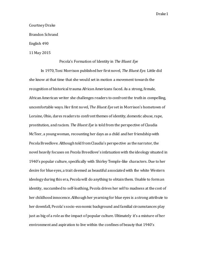 Eye essay