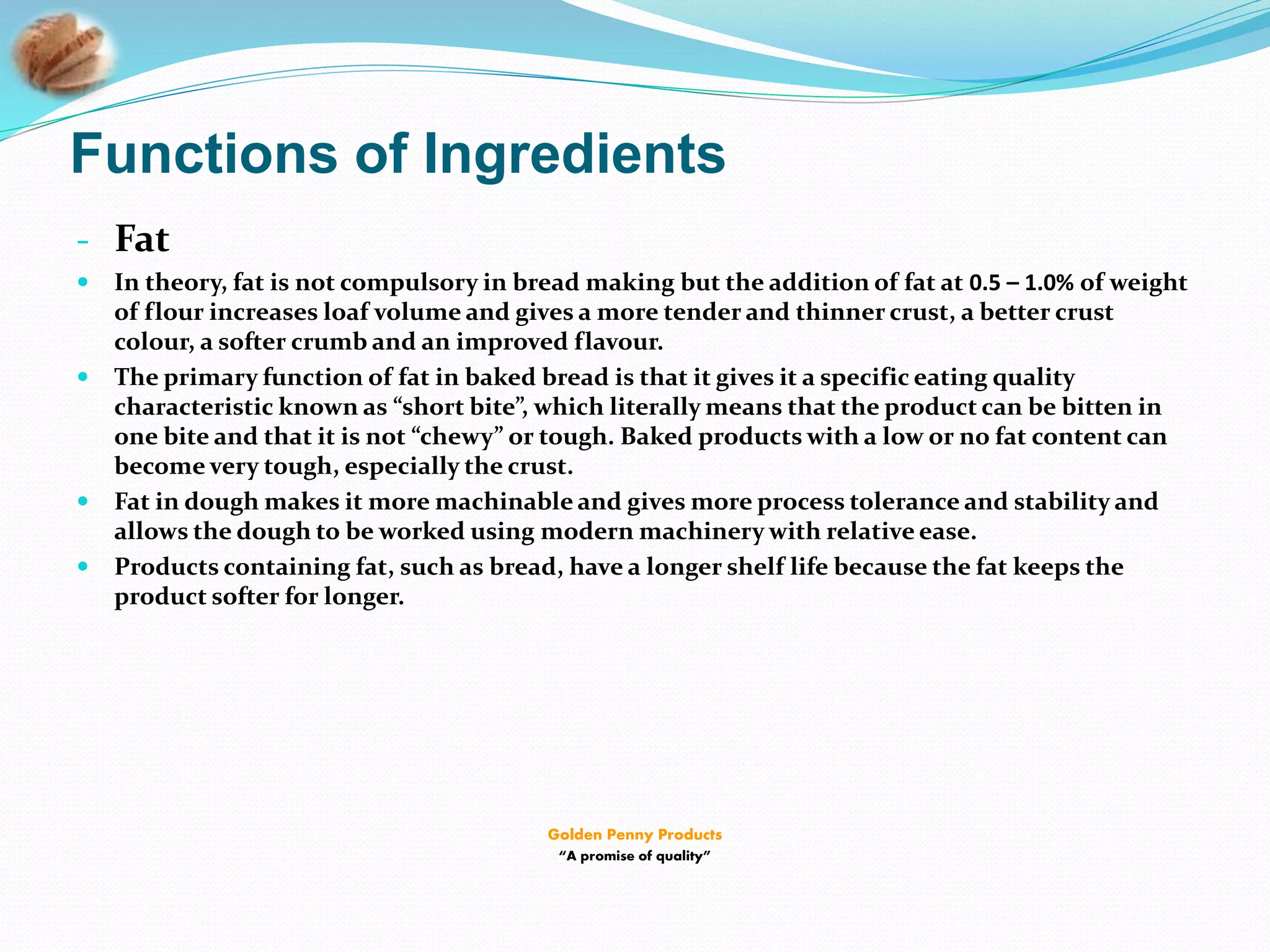 Theory of Baking | PPTX