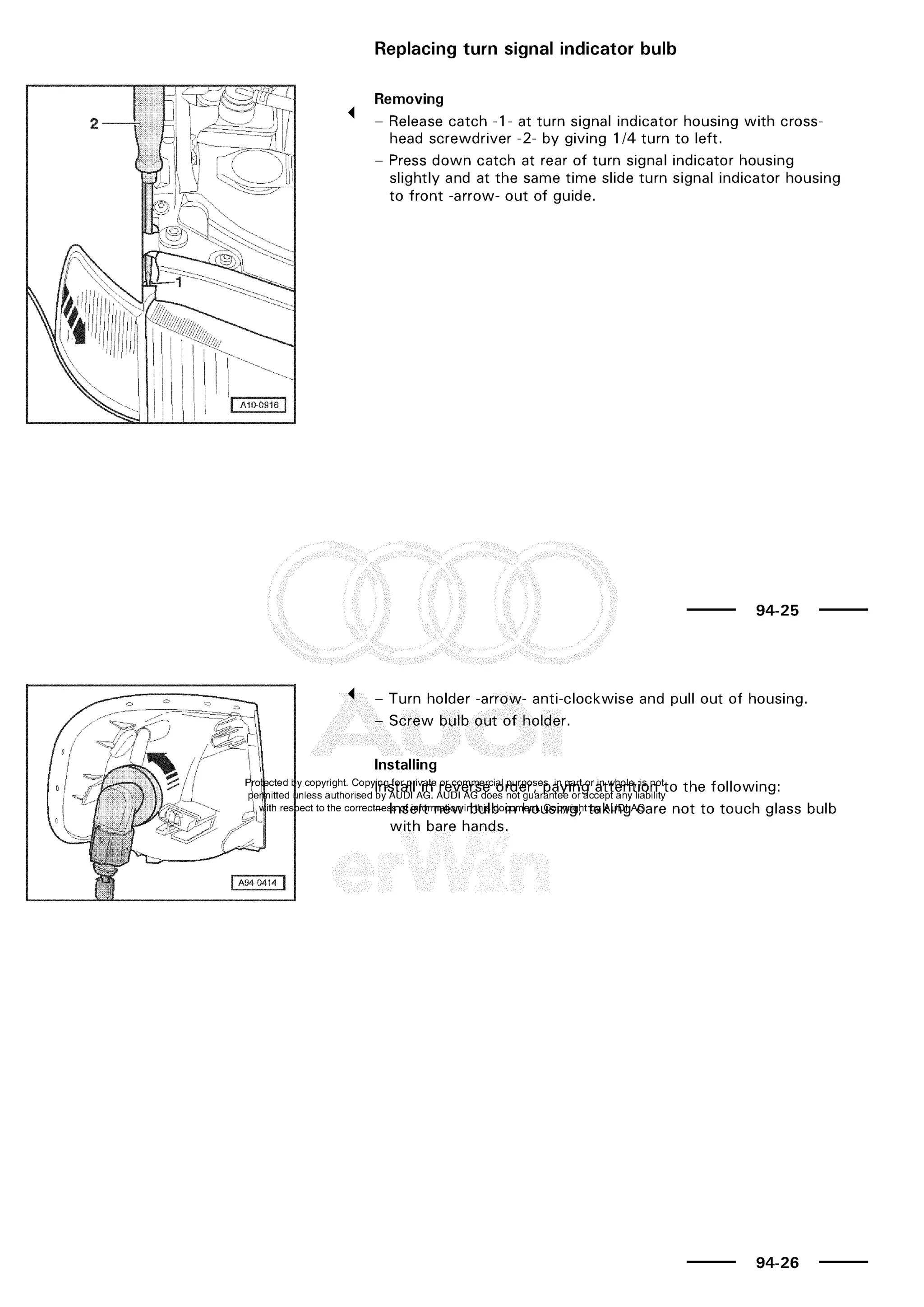 A3 electrical AUDI A3 1997 2000 1.8 20V 4ADR