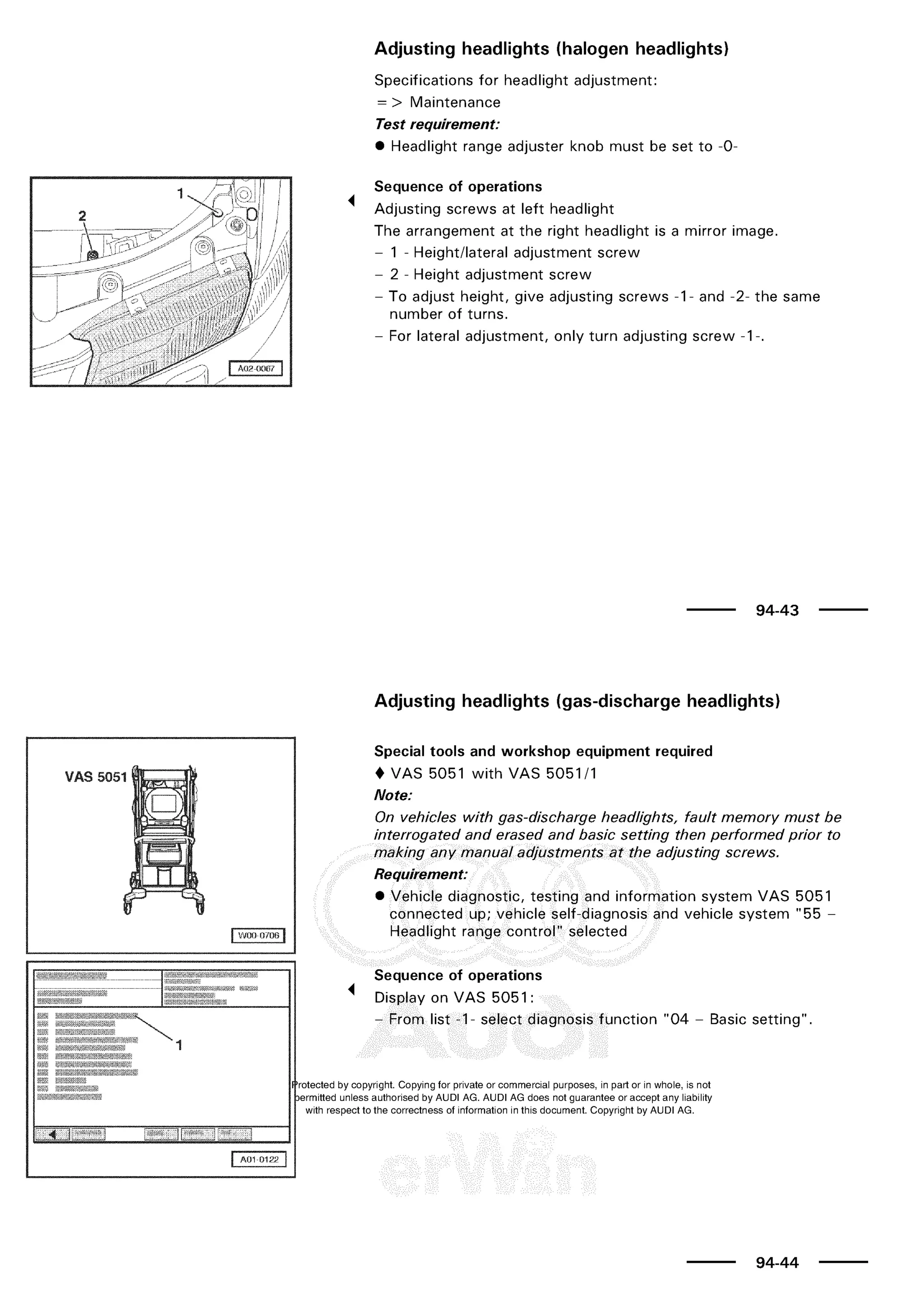 A3 electrical AUDI A3 1997 2000 1.8 20V 4ADR