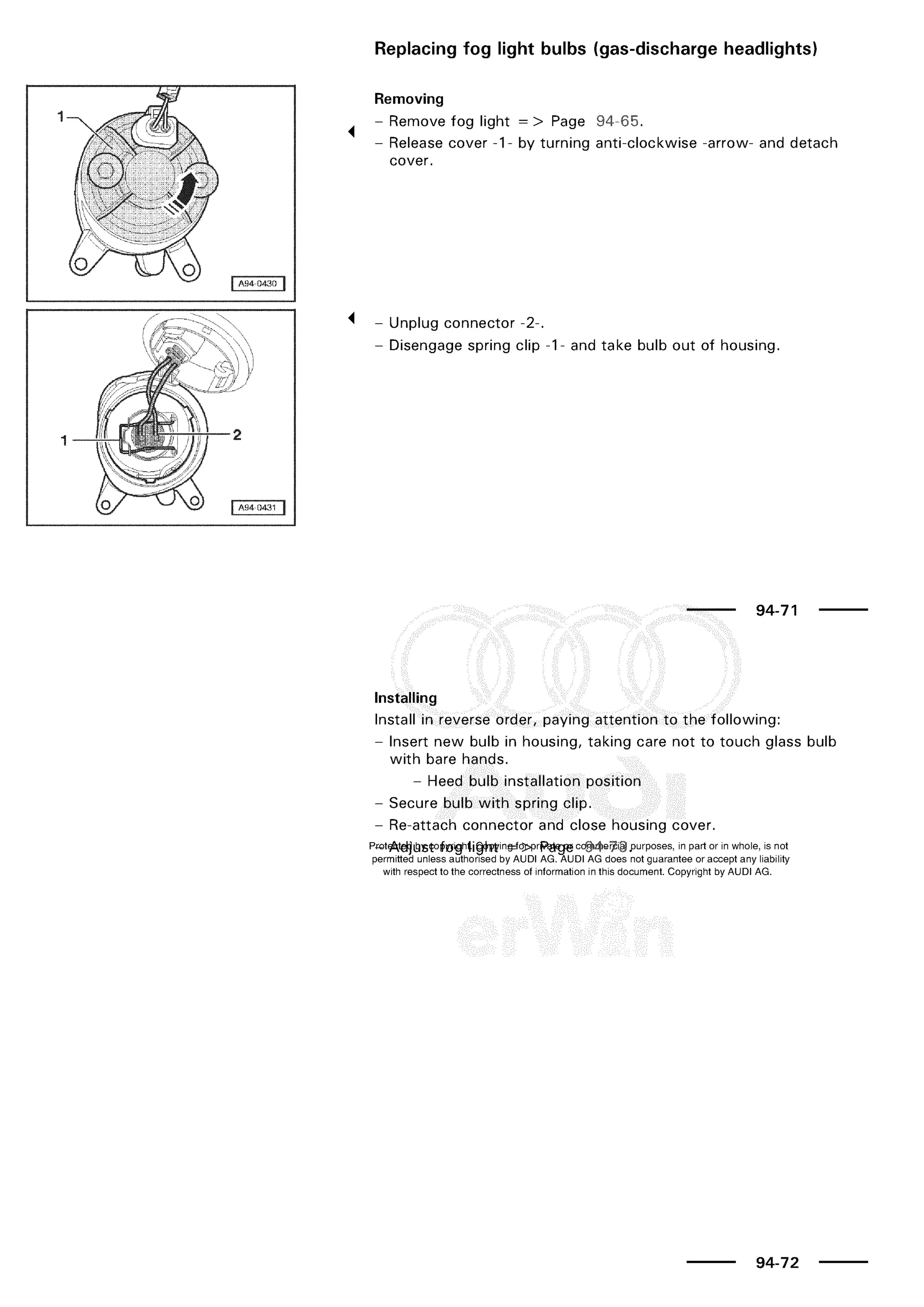 A3 electrical AUDI A3 1997 2000 1.8 20V 4ADR