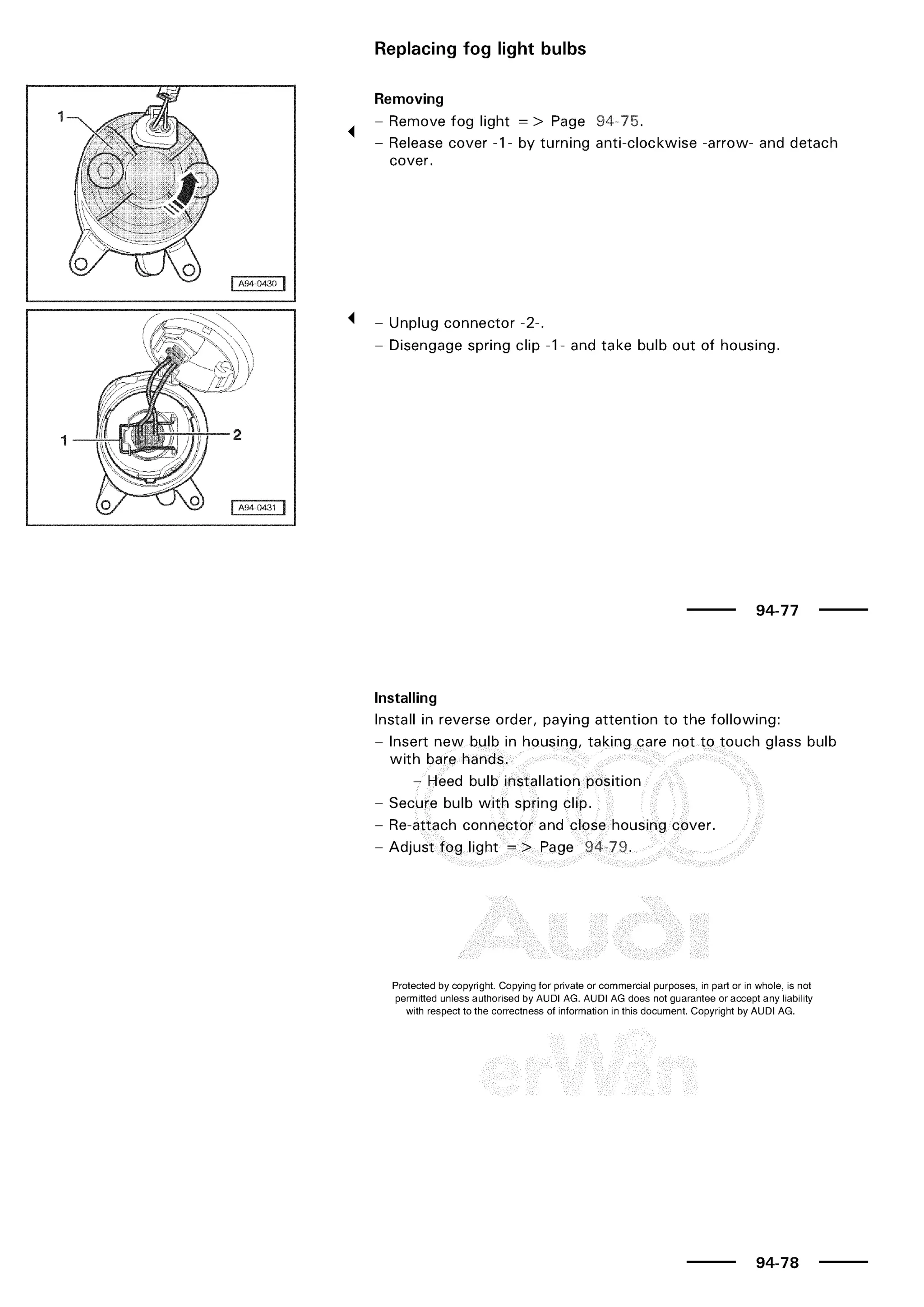 A3 electrical AUDI A3 1997 2000 1.8 20V 4ADR