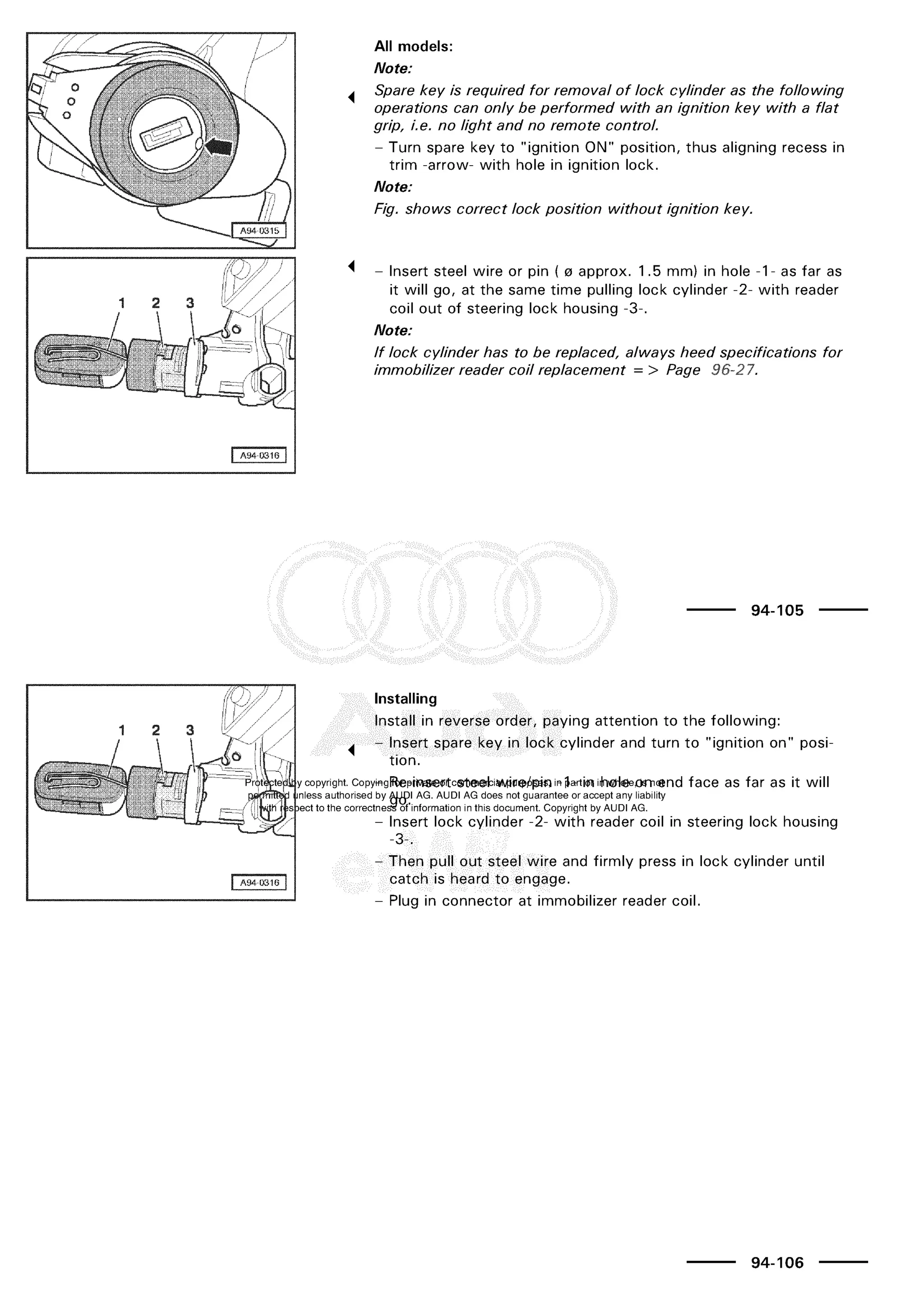 A3 electrical AUDI A3 1997 2000 1.8 20V 4ADR