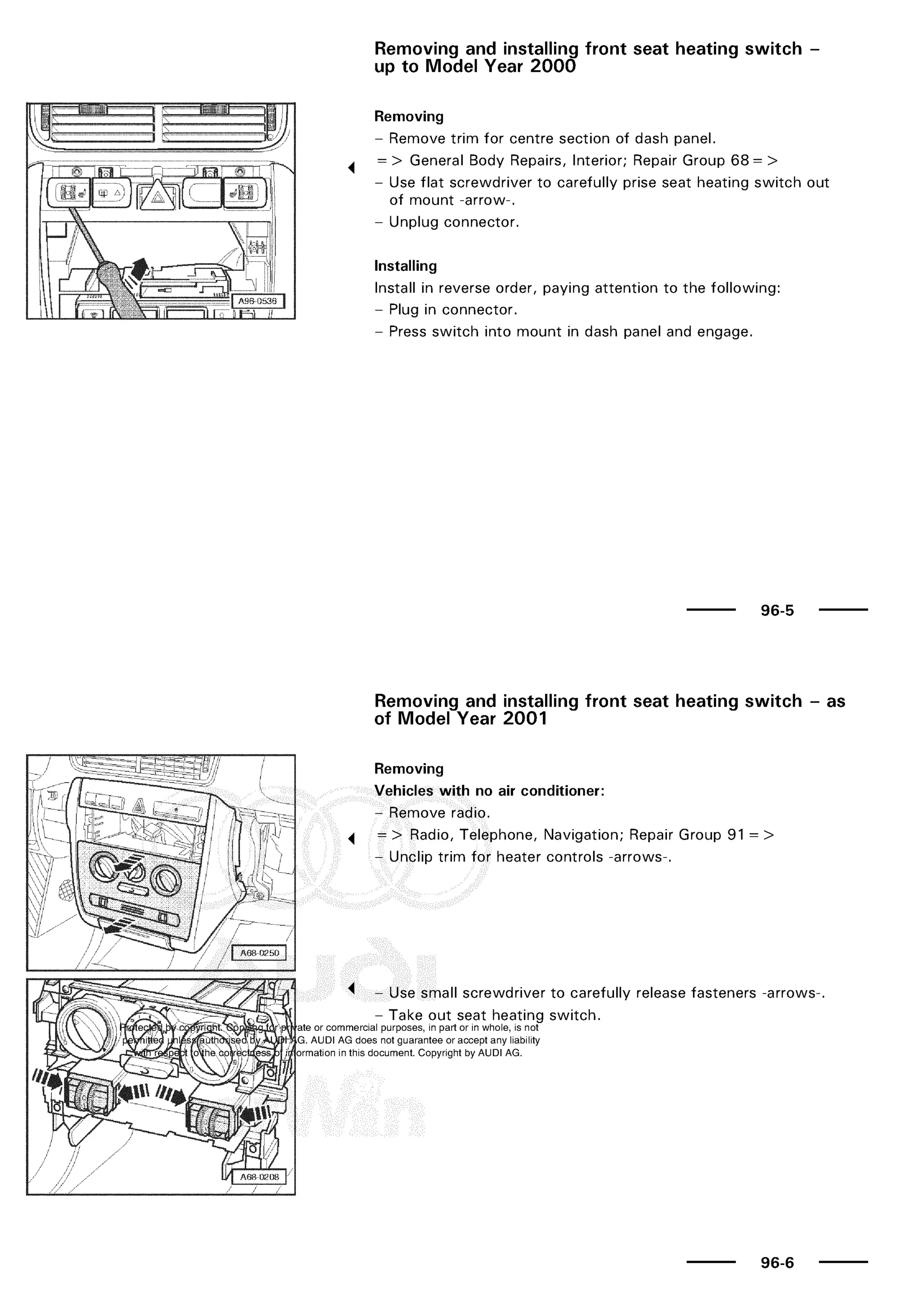 A3 electrical AUDI A3 1997 2000 1.8 20V 4ADR