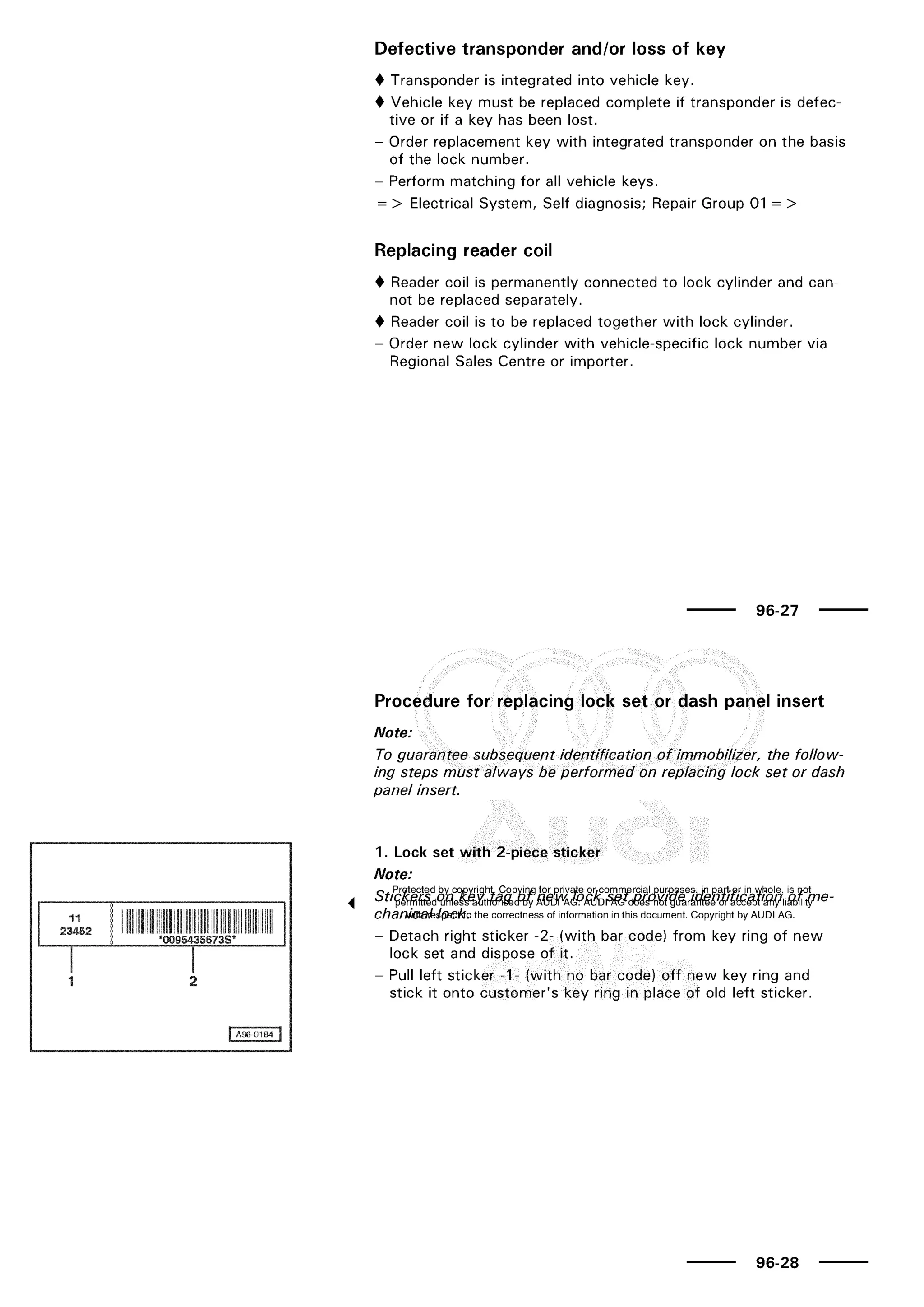 A3 electrical AUDI A3 1997 2000 1.8 20V 4ADR