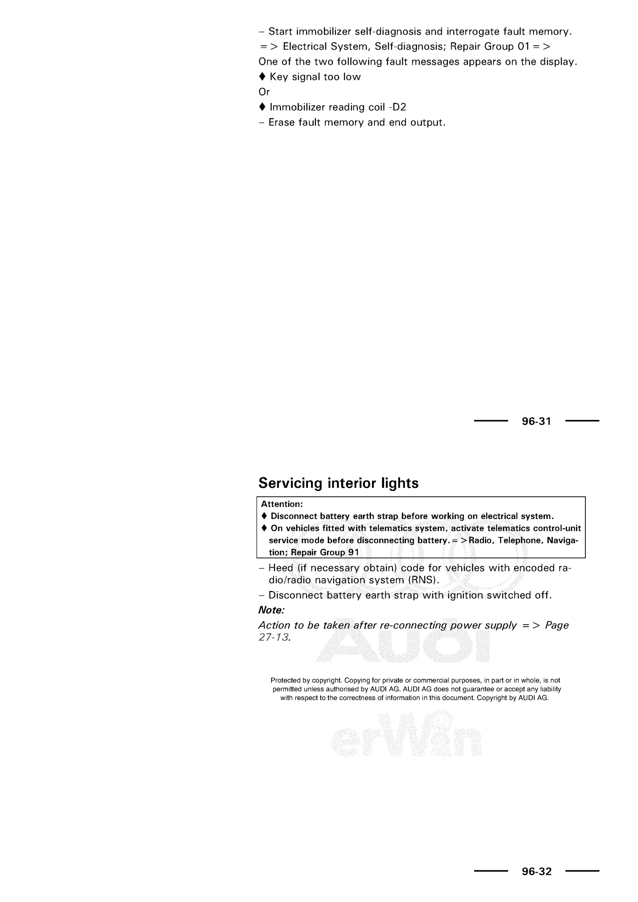 A3 electrical AUDI A3 1997 2000 1.8 20V 4ADR