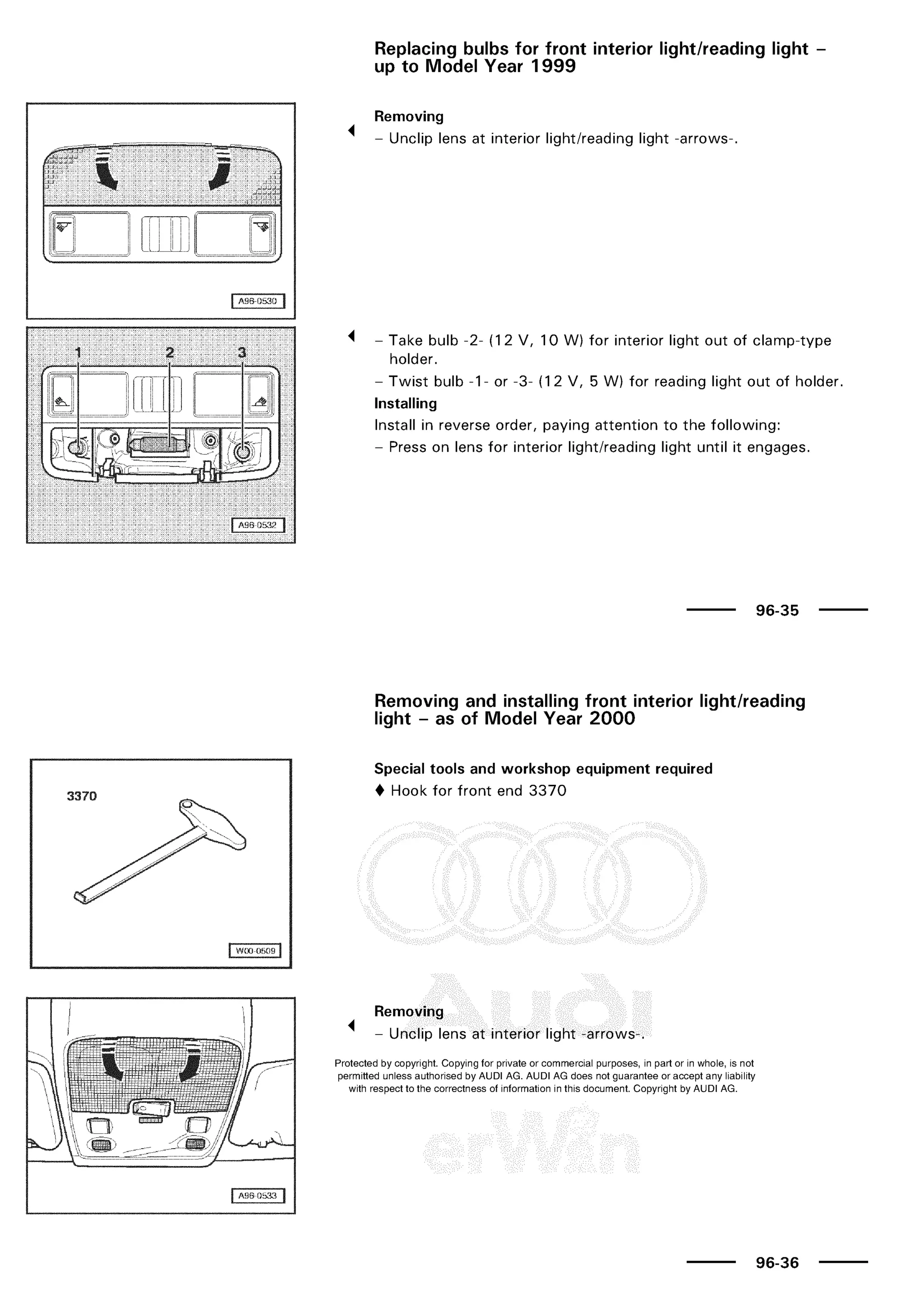 A3 electrical AUDI A3 1997 2000 1.8 20V 4ADR
