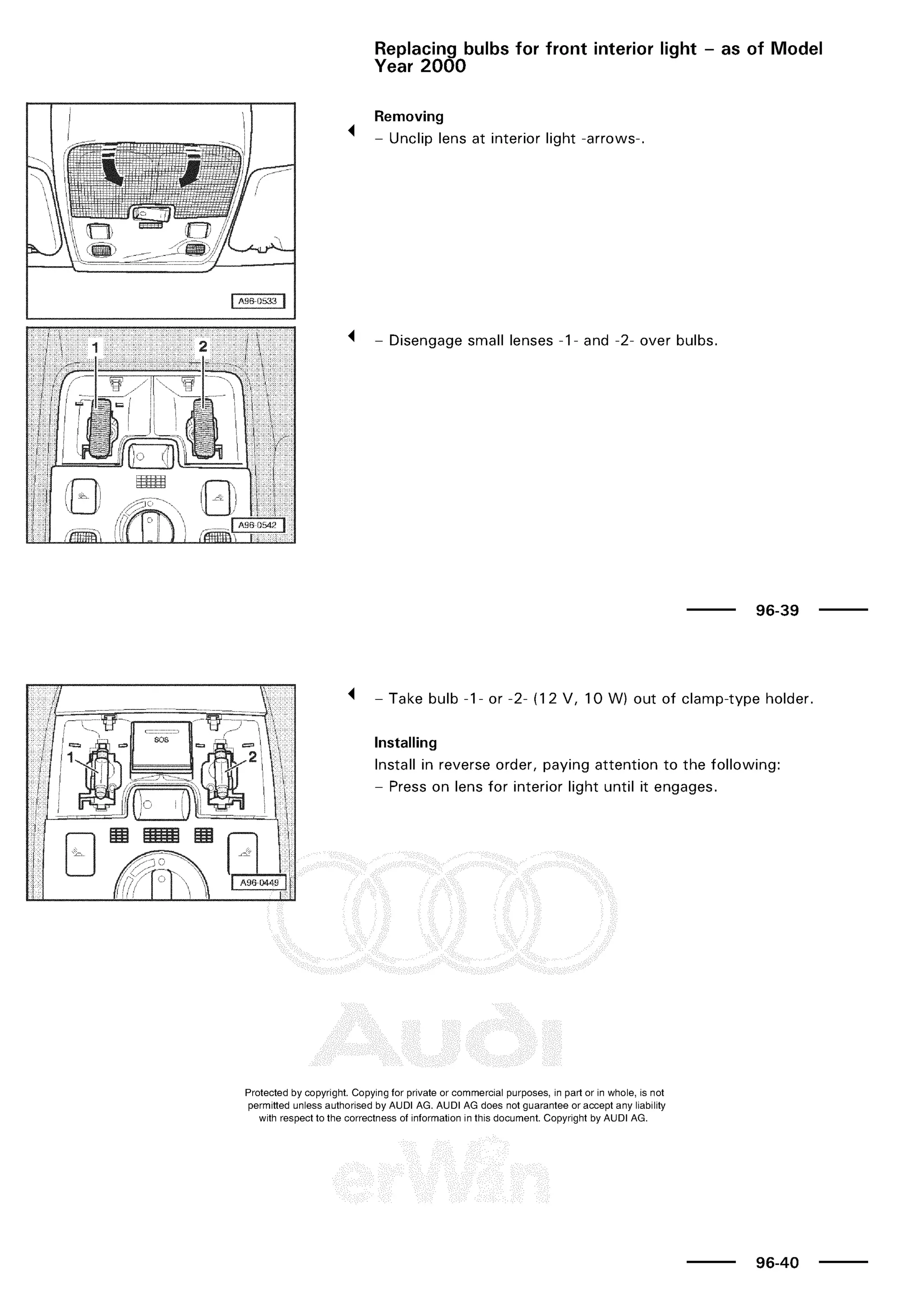 A3 electrical AUDI A3 1997 2000 1.8 20V 4ADR