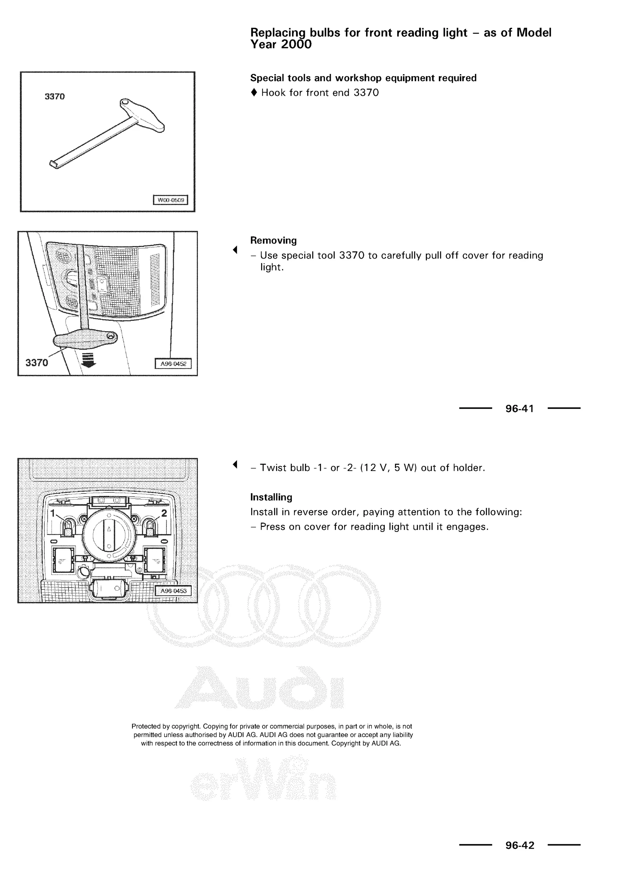 A3 electrical AUDI A3 1997 2000 1.8 20V 4ADR
