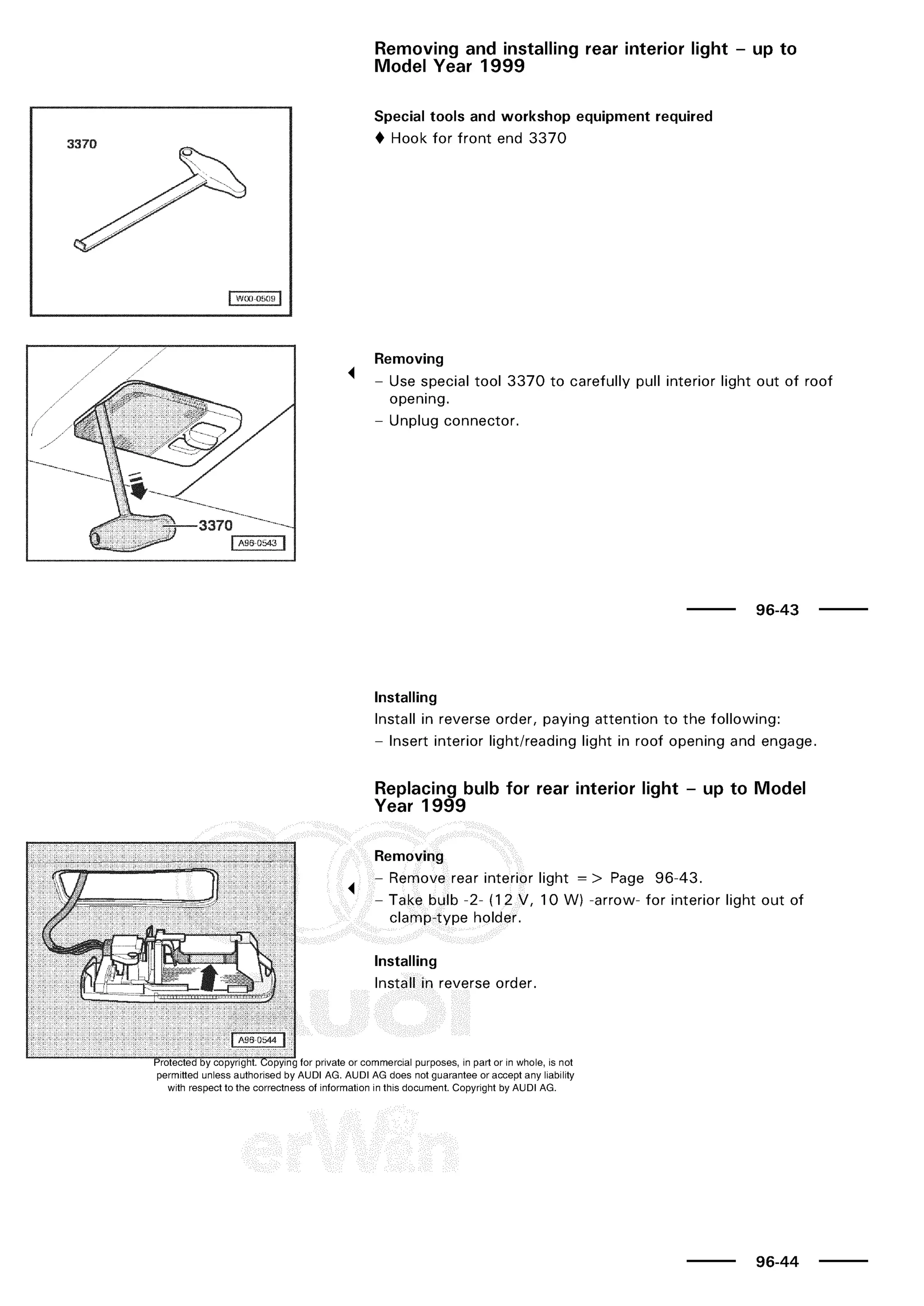 A3 electrical AUDI A3 1997 2000 1.8 20V 4ADR