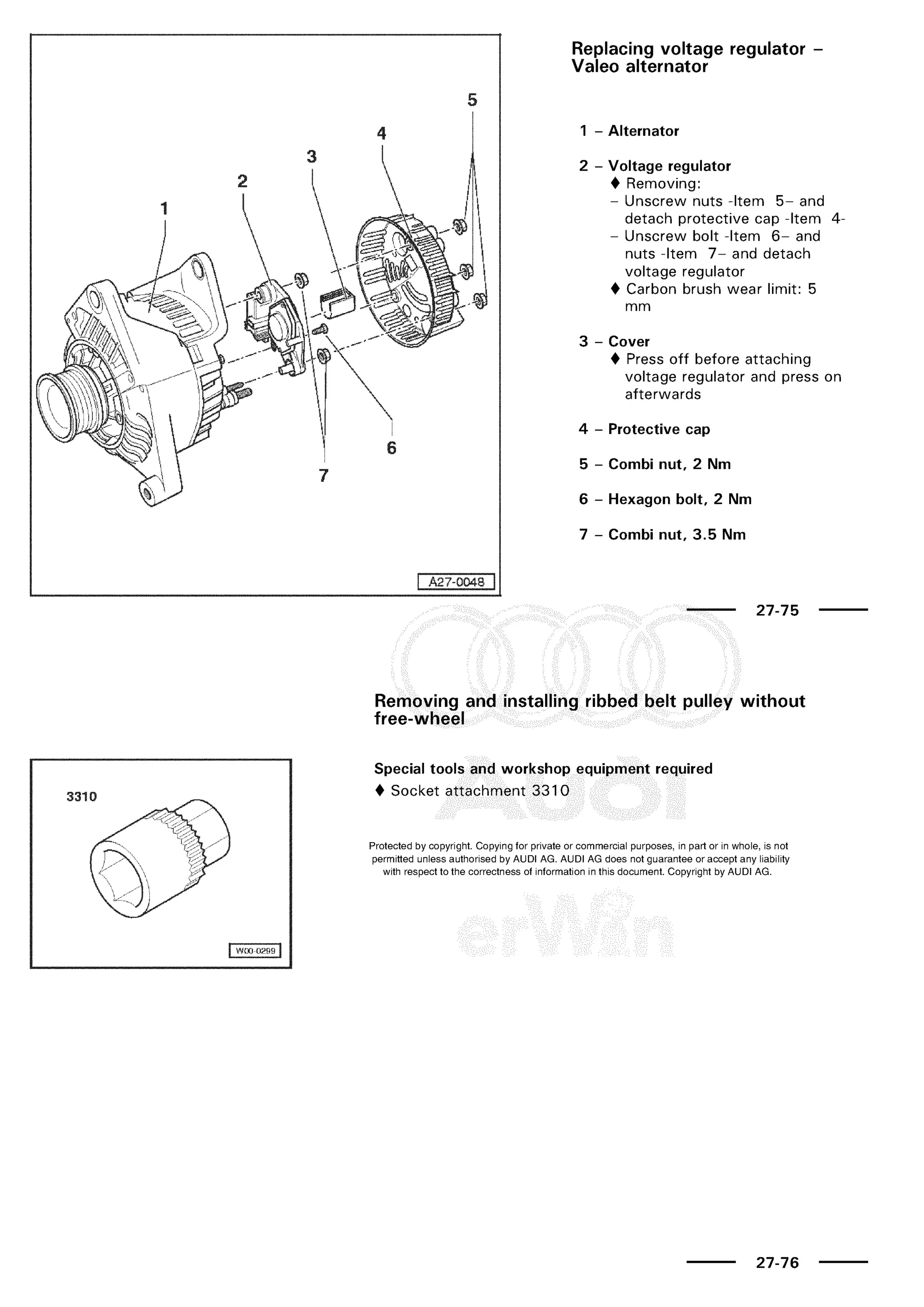 A3 electrical AUDI A3 1997 2000 1.8 20V 4ADR