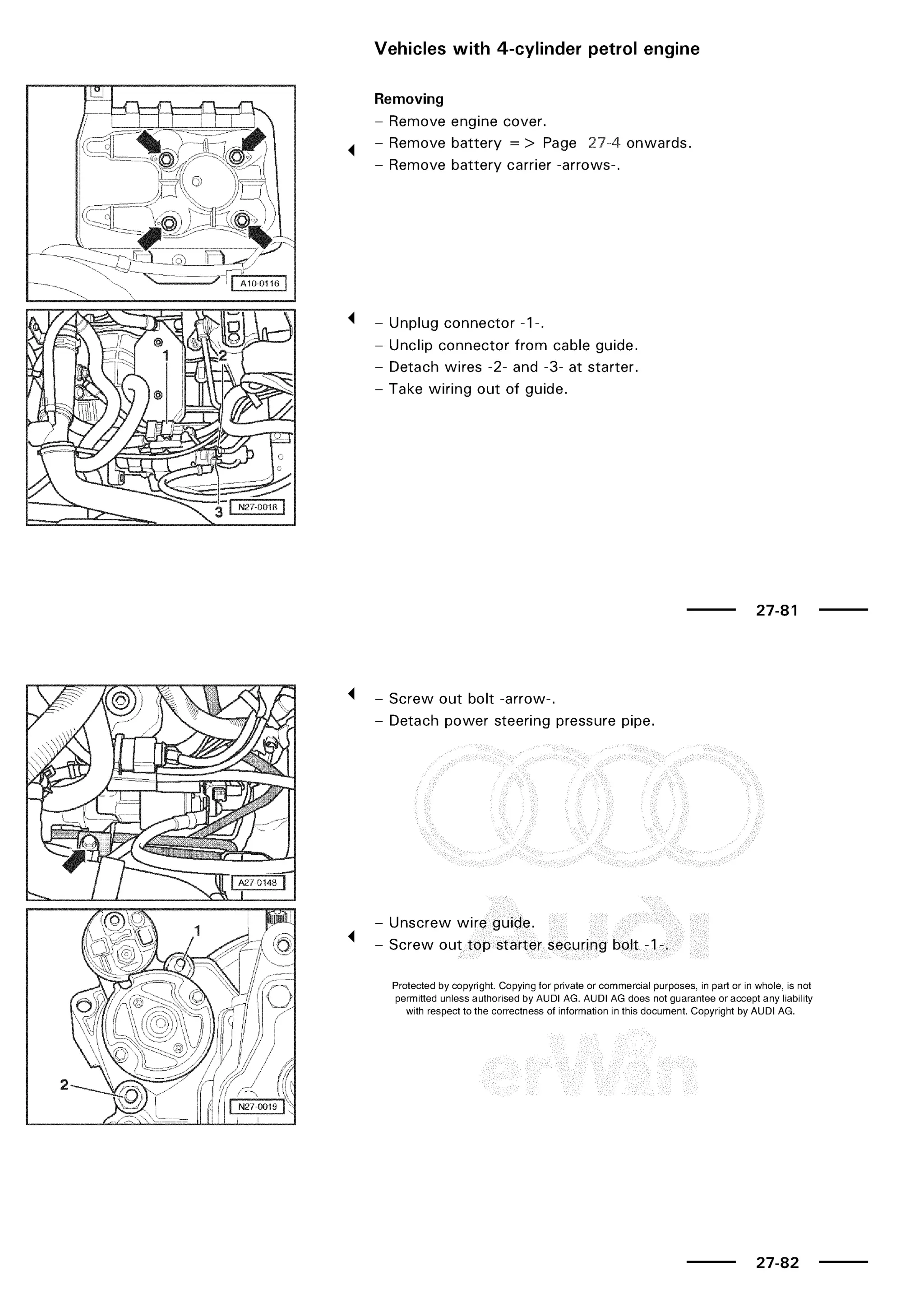 A3 electrical AUDI A3 1997 2000 1.8 20V 4ADR