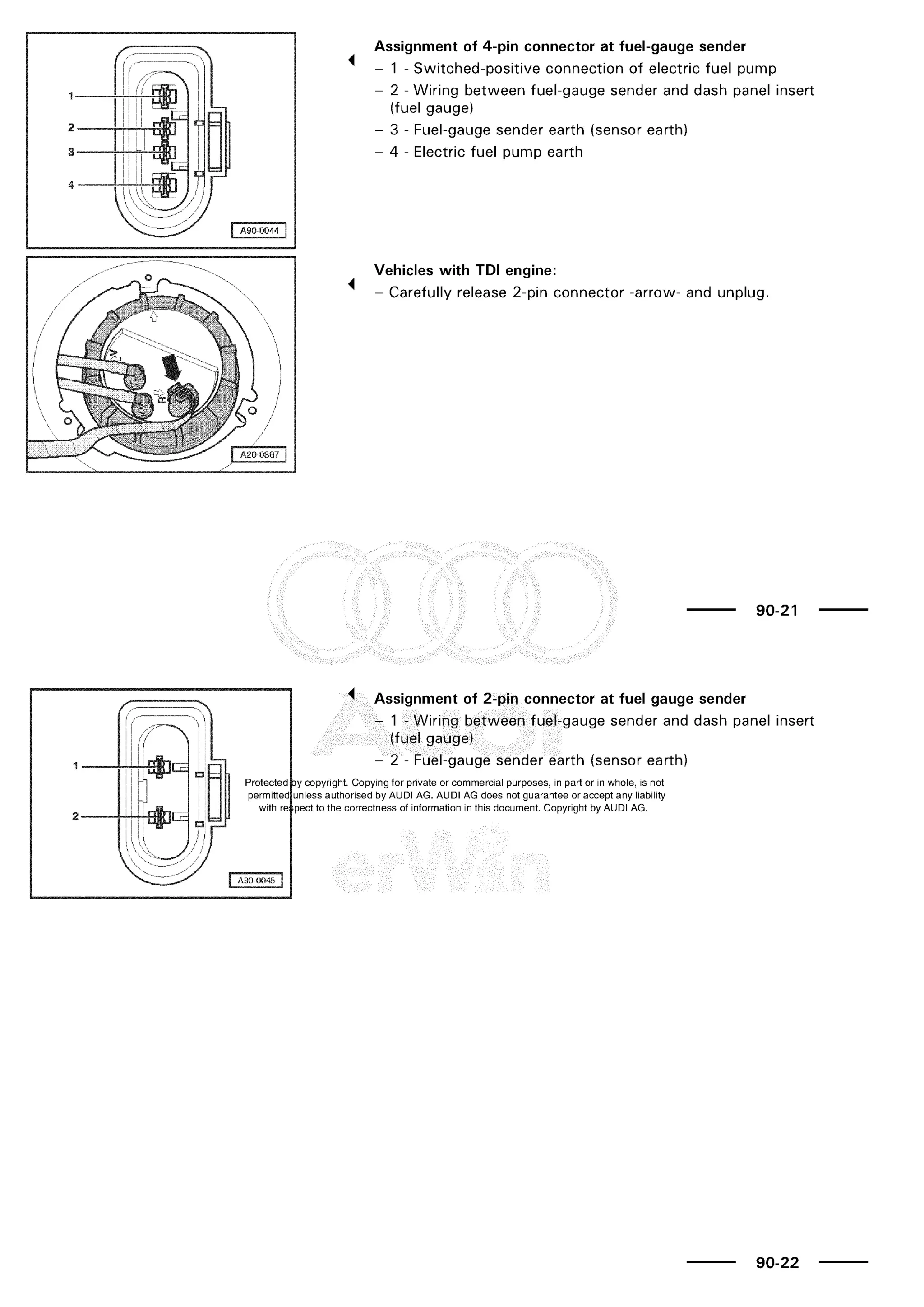 A3 electrical AUDI A3 1997 2000 1.8 20V 4ADR